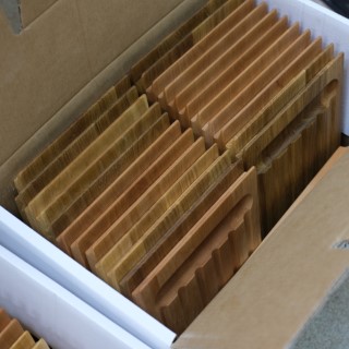 Inoljade trancherbrädor